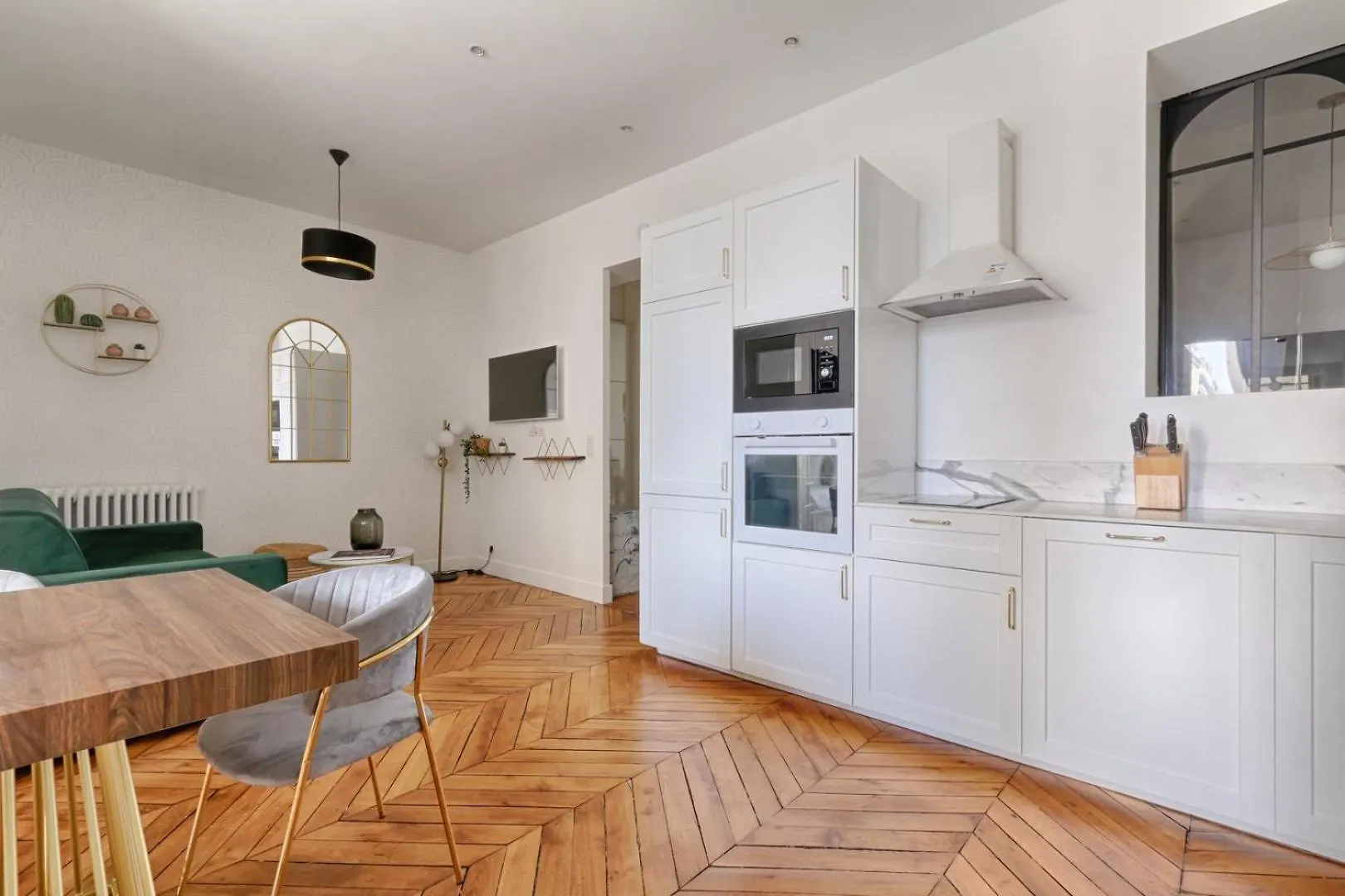 Convivialite Pour 8 Personnes - Parc Monceau Apartment Paris