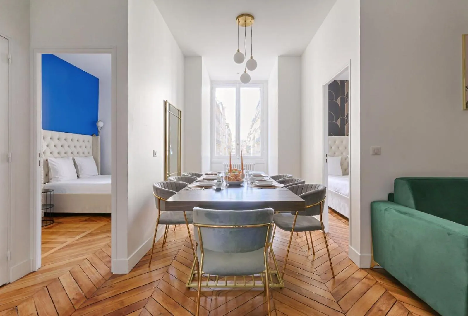 Convivialite Pour 8 Personnes - Parc Monceau Apartment Paris